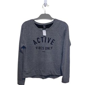 [Reebok] Active Gray Sweatshirt